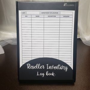 NWT Reseller Inventory Log Book by Mery Pu…